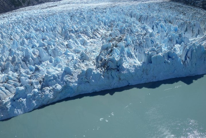Get up close views of a glacier